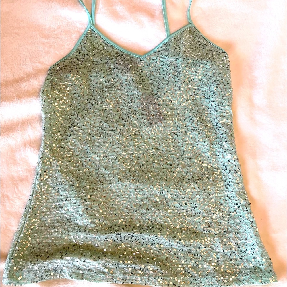 Express Sequined Tank Top